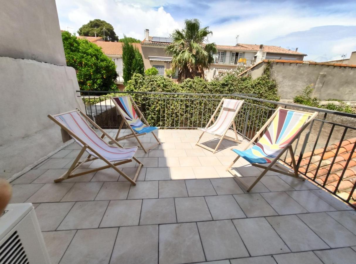 Appartement Colorchic 3 Etoiles - 120m2 Plein Centre - Parking Prive Terrasse Clim *